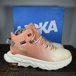 NEW Hoka One One Trail Code GTX Womens Size 7.5 B Hiking Shoes Baked Shortbread